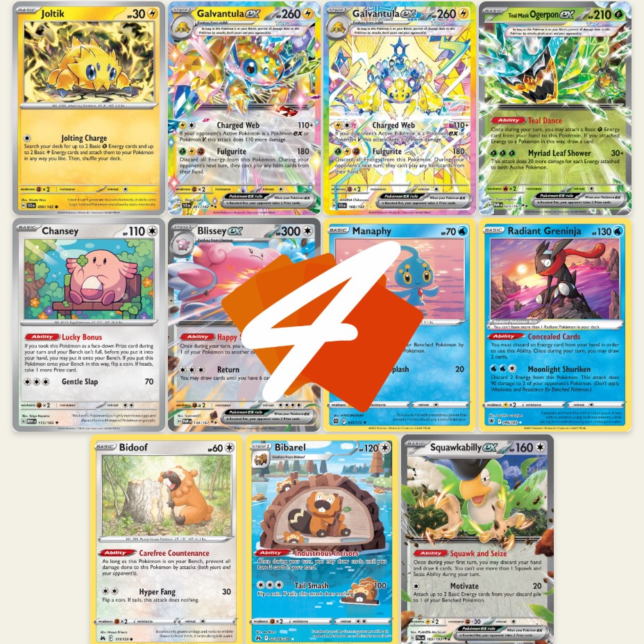 GALVANTULA ex : Item Lock With Huge Damage ! (Pokemon TCG - STELLAR CROWN)
